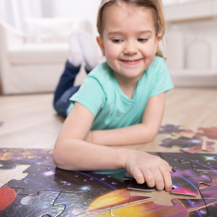 Solar System Floor Puzzle - 48 Pieces